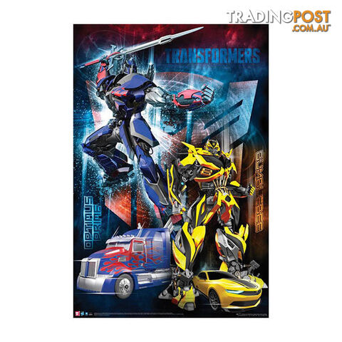 Transformers 4 Optimus and Bumblebee Poster - TRN06 - 9316414086969