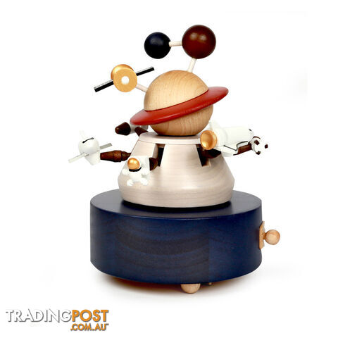 Outer Space Wooden Musical Box - OTR01 - 4711717205201