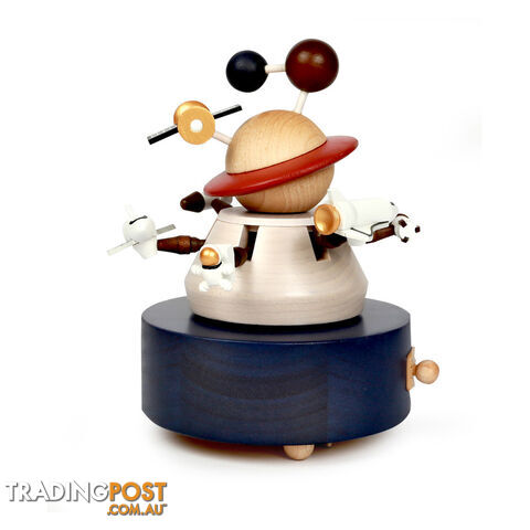 Outer Space Wooden Musical Box - OTR01 - 4711717205201