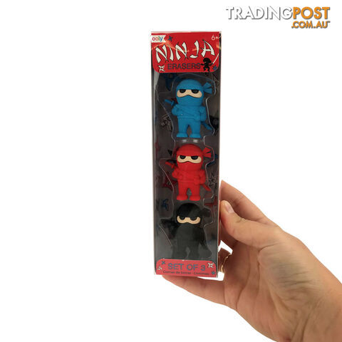 Stealthy Ninja Erasers - SNE01 - 879426006480