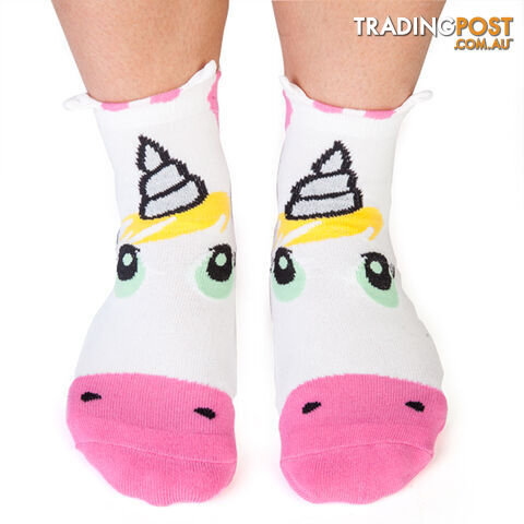 Feet Speak Unicorn Socks - FTS01 - 9318051124103