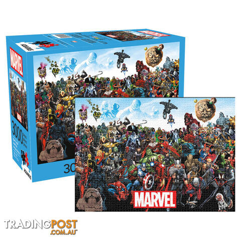 Marvel Cast 3000pc Jigsaw Puzzle - MC3000PCJP01 - 840391134072