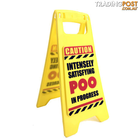 Poo in Progress Warning Sign - PIPWS01 - 9318051126091