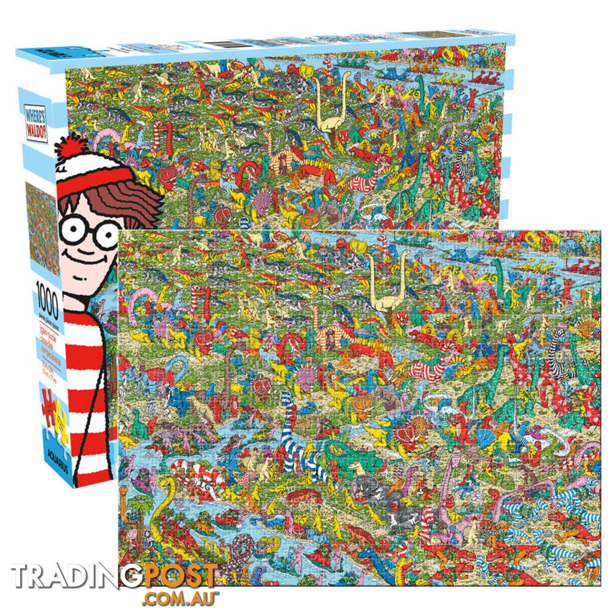 Where's Waldo 1000pc Jigsaw Puzzle - WW1000PCJP01 - 840391127050