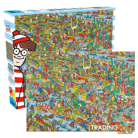 Where's Waldo 1000pc Jigsaw Puzzle - WW1000PCJP01 - 840391127050