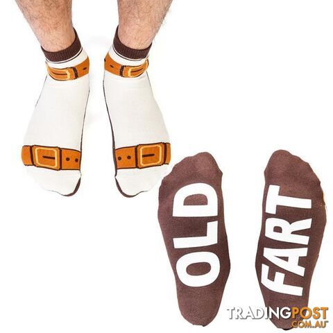 Feet Speak Socks Old Fart - FSSOF01 - 9318051124097