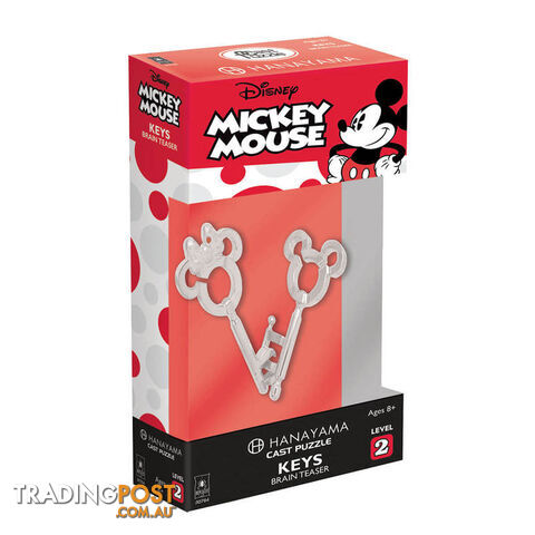 Mickey and Minnie Keys Brain Teaser - MAMKBT01 - 023332307647