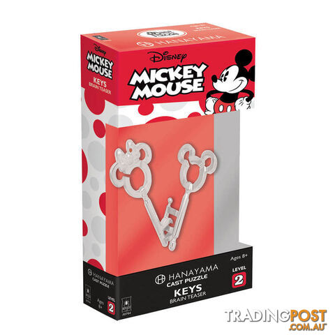 Mickey and Minnie Keys Brain Teaser - MAMKBT01 - 023332307647