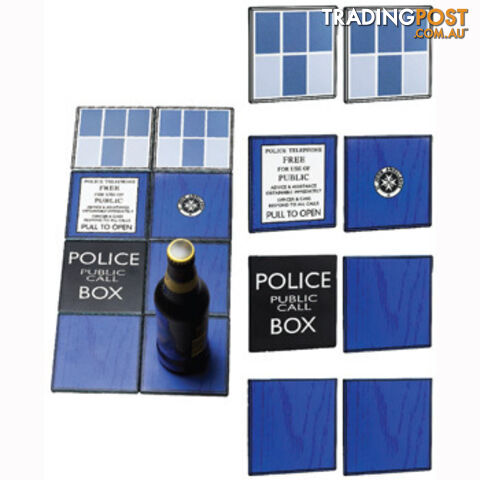 Doctor Who - TARDIS Ceramic Coasters Gift Set - DCT70 - 5013348001009