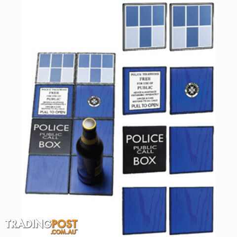 Doctor Who - TARDIS Ceramic Coasters Gift Set - DCT70 - 5013348001009