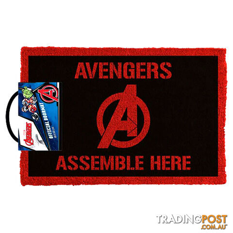 Avengers Assemble Here Door Mat - AAHDM01 - 9316414112774