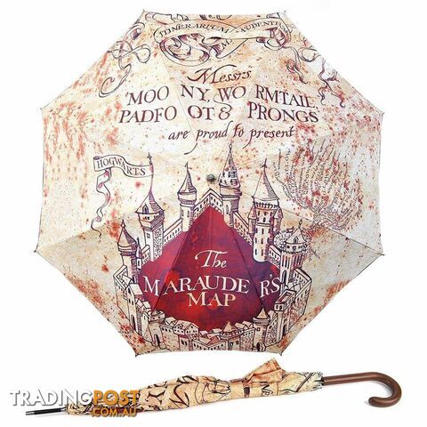 Harry Potter Marauders Map Umbrella - HPMMUMB001 - 5055453454806