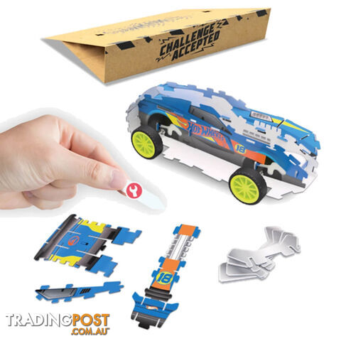 Hot Wheels Maker Kitz Build and Race Kit Single Pack - HWMKBARKSP001 - 5060158855087