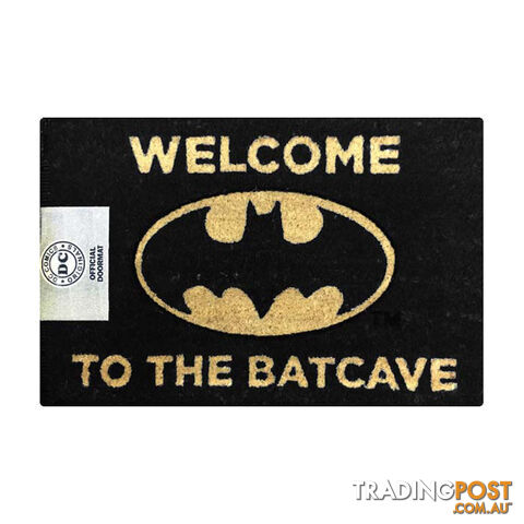 Batman Welcome to the Batcave Door Mat - BTM10 - 9316414098153