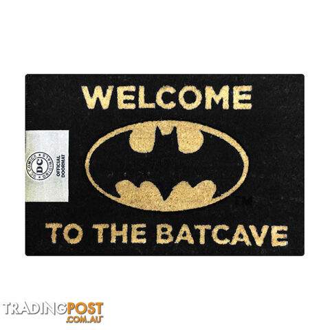 Batman Welcome to the Batcave Door Mat - BTM10 - 9316414098153