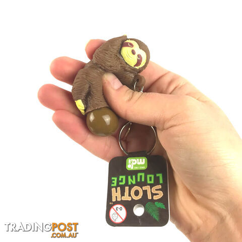 Pooping Sloth Keyring - PSK01 - 9318051129160