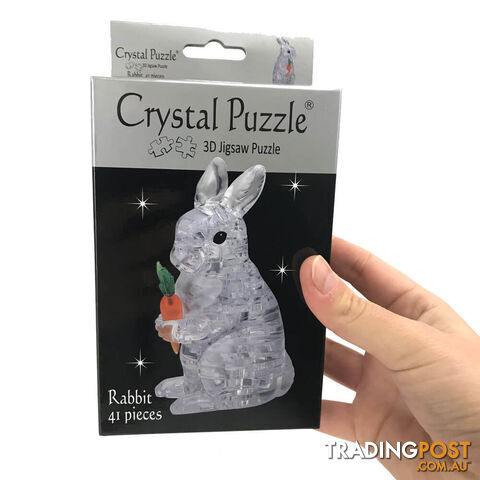 3D Rabbit Crystal Puzzle - 3DRCP01 - 4893718902591