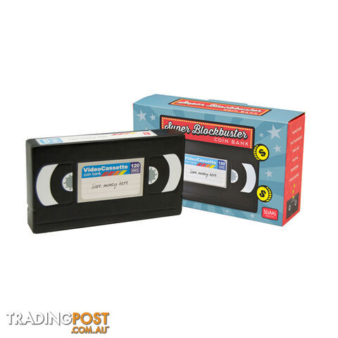 Legami Video Cassette Coin Bank - LGM03 - 8057093539445