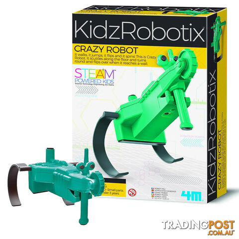 KidzRobotix Crazy Robot - KRCR01 - 4893156033932