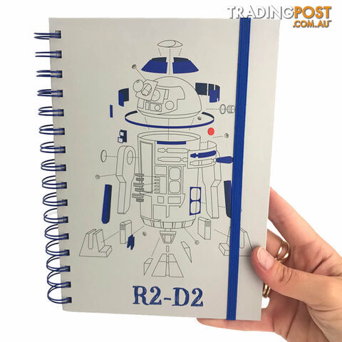 Star Wars R2-D2 A5 Spiral Notebook - SWR2D2A5SN01 - 9316414111630