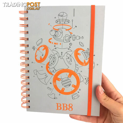Star Wars BB-8 A5 Spiral Notebook - IMSWBB8A5N01 - 9316414111623