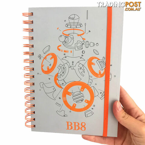 Star Wars BB-8 A5 Spiral Notebook - IMSWBB8A5N01 - 9316414111623