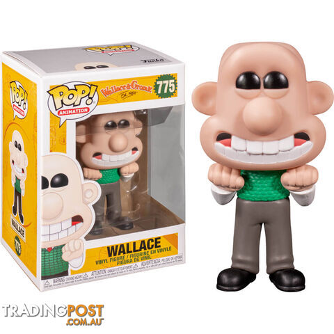 Wallace and Gromit - Wallace Pop Vinyl Figure - WAGWPVF01 - 889698476935