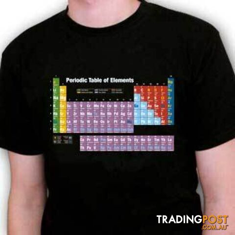 Geeks Periodic Table T-shirt - GKS04