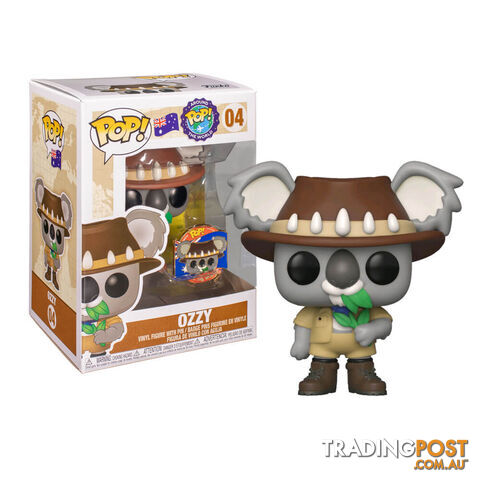 Around the World - Ozzy the Koala Pop Vinyl Figure with Collector Pin - ATWOTKPVFWCP01 - 0889698475655