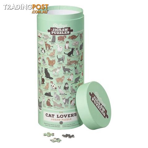 Cat Lovers 1000 Piece Jigsaw Puzzle - RCL1000pcJSP - 5055923726860