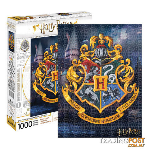 Harry Potter Hogwarts Logo 1000pc Jigsaw Puzzle - HPHL1PCJP01 - 840391137462