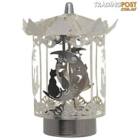 Cat and Moon Carousel Tealight Candle - CMCTC01 - 9343897009710