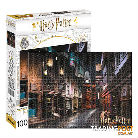 Harry Potter Diagon Alley 1000pc Jigsaw Puzzle - HPDA1000pcJSP - 840391137356