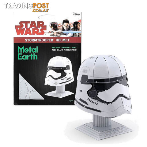 Metal Earth Star Wars Stormtrooper Helmet - MESWSH001 - 032309033168
