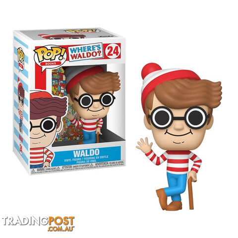 Where's Waldo Pop Vinyl - FWWPV01 - 0889698411646