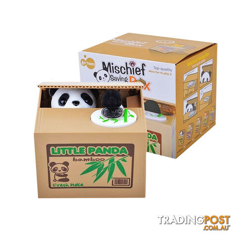 Little Panda Mischief Savings Box - LTT10 - 6937948104016