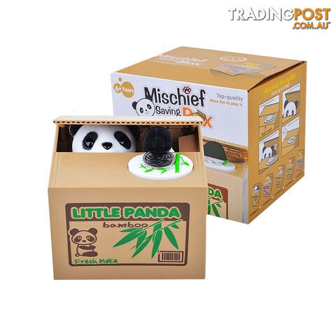 Little Panda Mischief Savings Box - LTT10 - 6937948104016