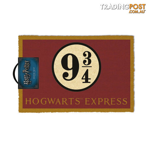Harry Potter Platform 9 and 3/4 Door Mat - HPP934DM01 - 5050293851129