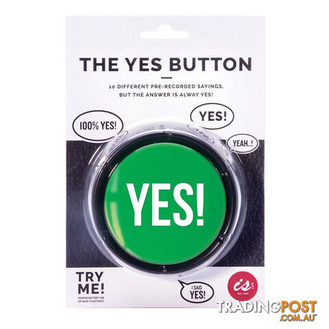 The Yes Button - THY01 - 9323307081604