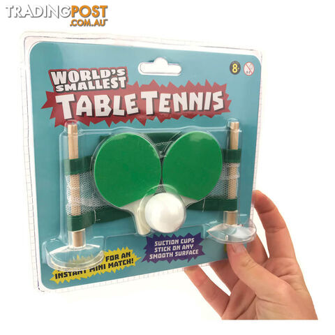 Worlds Smallest Table Tennis - WRL13 - 9318051123236