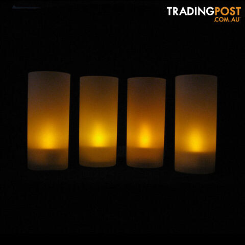 LED Tealight Candles (Pk 4) - PK-453
