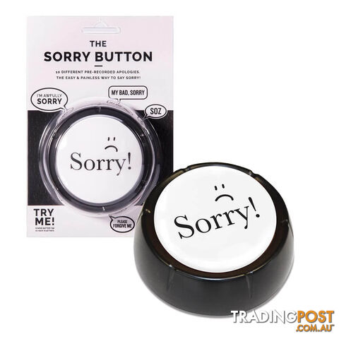 The Sorry Button - TSBUTT01 - 9323307084315