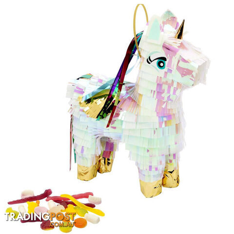 Mini Unicorn Pinata - SLMUP01 - 9339296032640