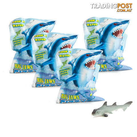 Big Jaws Fizzy Shark 4 Pack - PK-4084