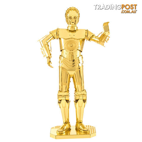 Star Wars Metal Earth Gold C-3PO - STR165 - 032309012705