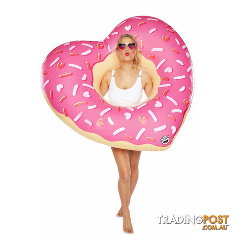 Heart Shaped Donut Pool Float - HSDPF01 - 817742021756