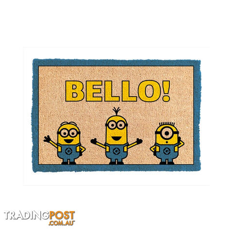 Minions Bello! Door Mat - MBDM001 - 9316414116291