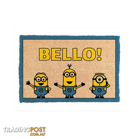 Minions Bello! Door Mat - MBDM001 - 9316414116291