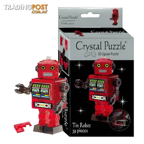 3D Tin Robot Crystal Puzzle - DTN03 - 4893718901518
