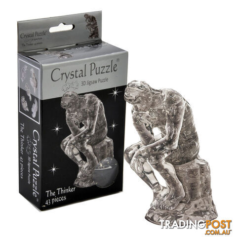 3D The Thinker Crystal Puzzle - 3DTTCP01 - 4893718901501